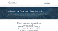 Desktop Screenshot of informatique06.net